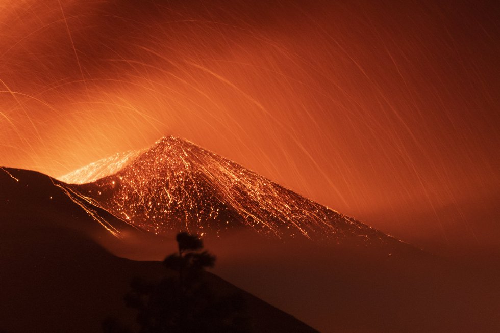 volcan erupción